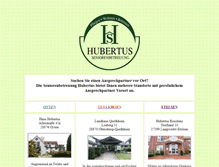 Tablet Screenshot of hubertus-gruppe.de